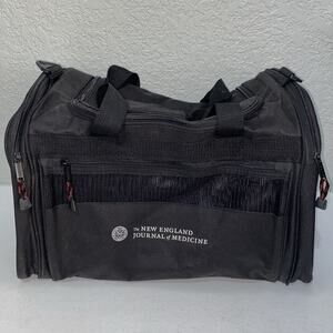 Leeds Canvas Duffle Travel Bag Utility Tote NEJM New England Journal Of Medicine